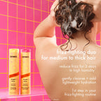 amika forget frizz anti-frizz conditioner – amika Haarpflege