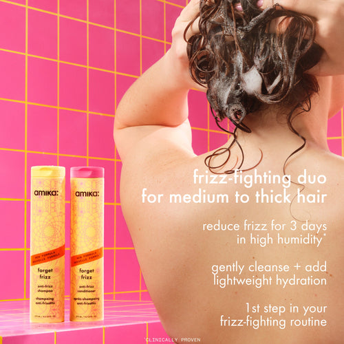 amika forget frizz anti-frizz shampoo – amika Haarpflege