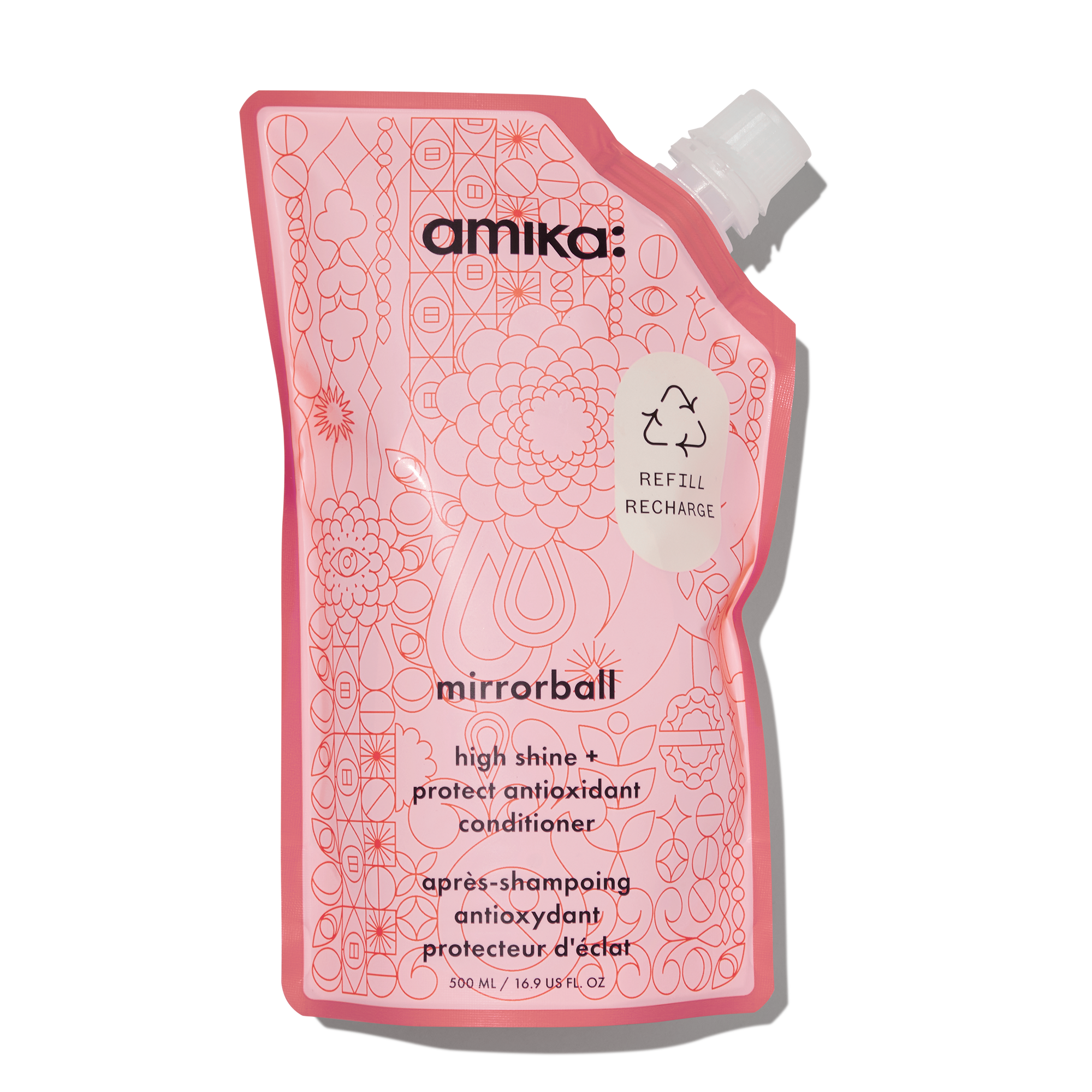 amika mirrorball high shine + protect antioxidant conditioner – amika Haarpflege