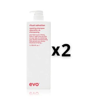 Coffret Evo 2x Shampoing Réparateur Ritual Salvation 1000ml