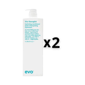 Coffret Evo 2x Après-shampoing Hydratant The Therapist 1000ml