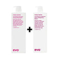Evo Set Mane Tamer Smoothing Shampoo 1000ml + Mane Tamer Smoothing Conditioner 1000ml - HauptSacheShop