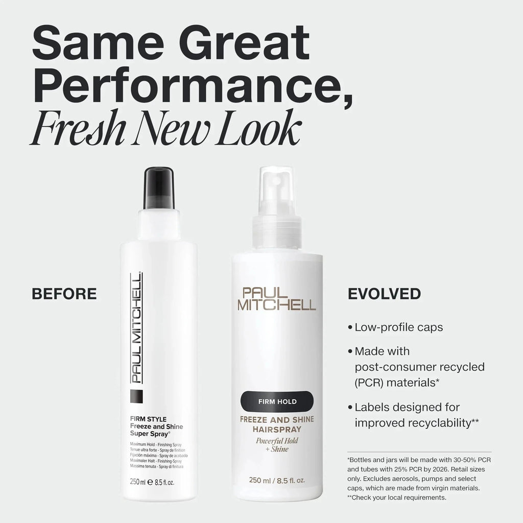 PAUL MITCHELL Freeze and Shine Super Spray neue Verpackung