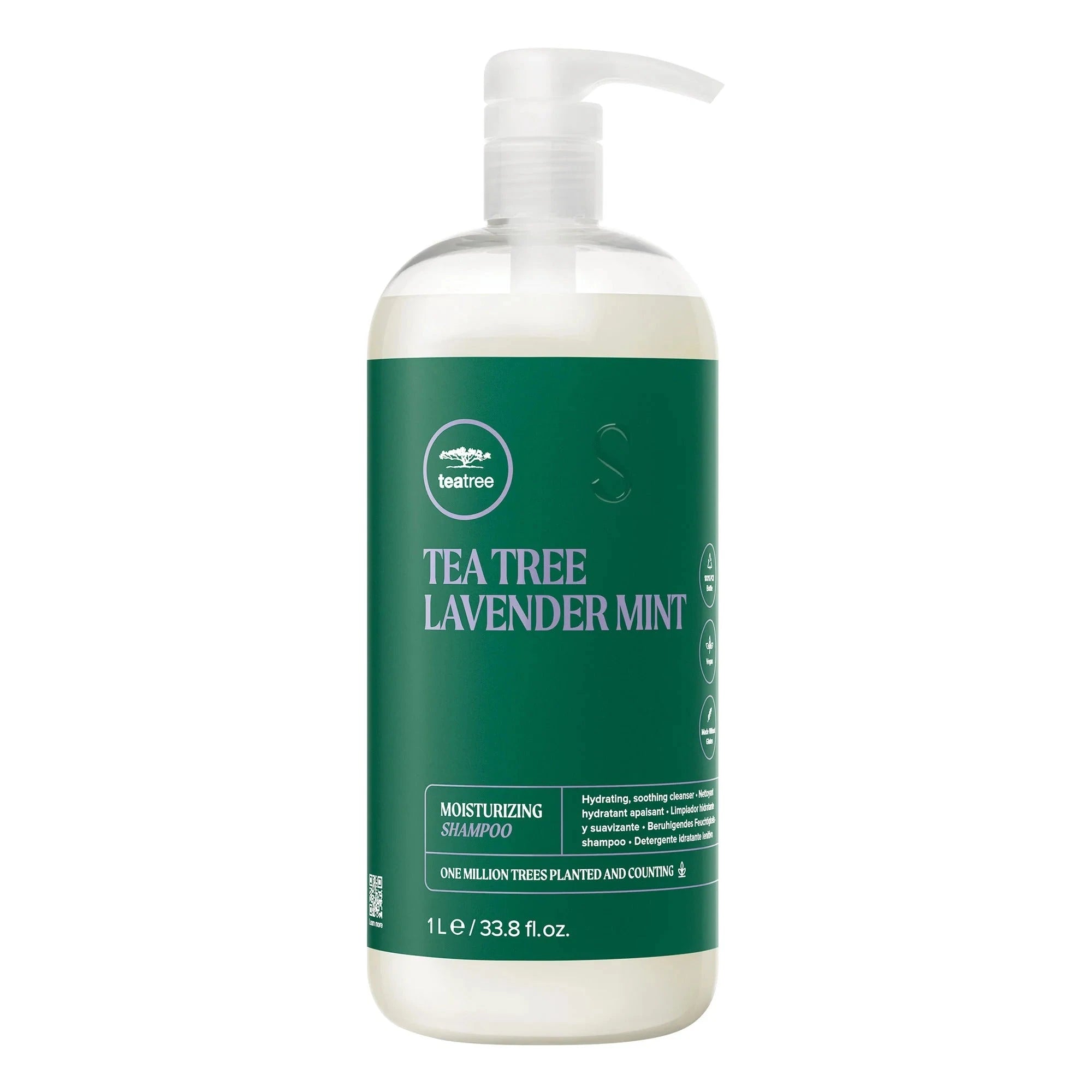 Paul Mitchell Set 2x Tea Tree Lavender Mint Moisturizing Shampoo 1000ml - HauptSacheShop