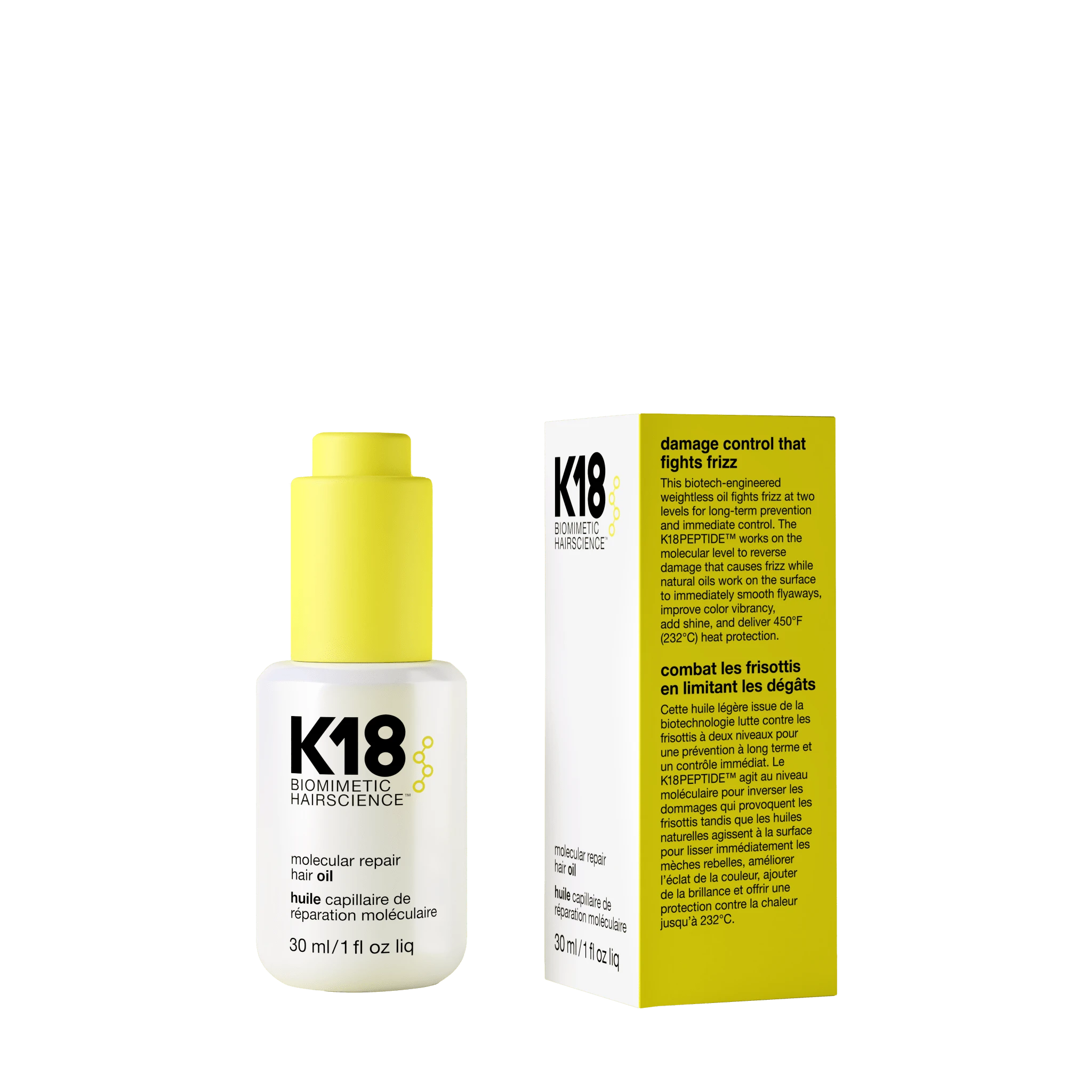 K18 HAIR Molecular Repair Hair Oil 30 ML - HauptSacheShop