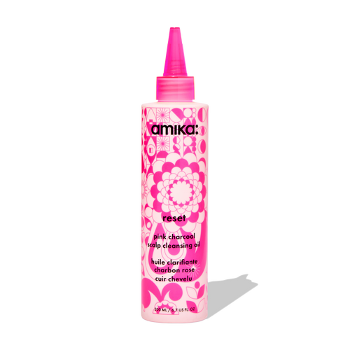 amika reset pink charcoal scalp cleansing oil – amika Haarpflege